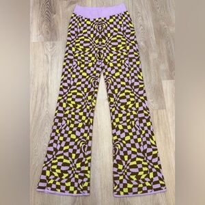 ASOS Geometric Patterned Flare Pants